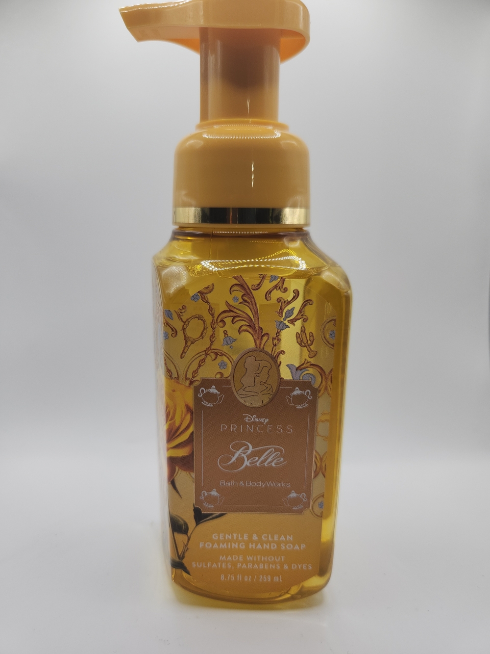 Belle Gentle Foaming Hand Soap – Golden Yellow Disney princess.